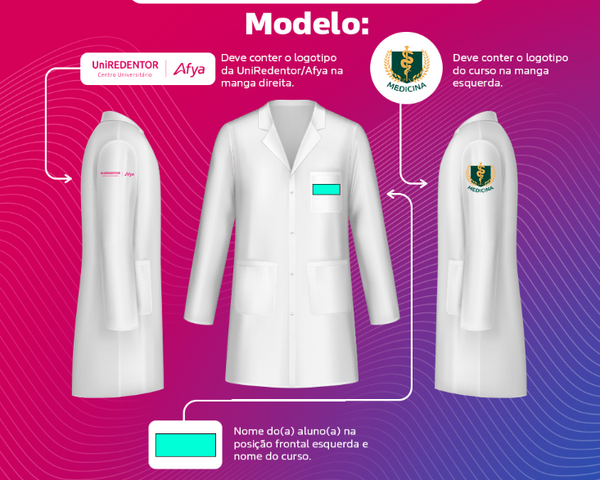 >>> JALECO AFYA UNIREDENTOR