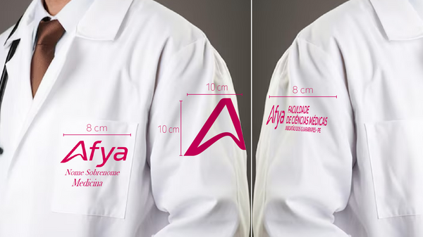 >>> JALECO AFYA JABOATÃODOS GUARARAPES