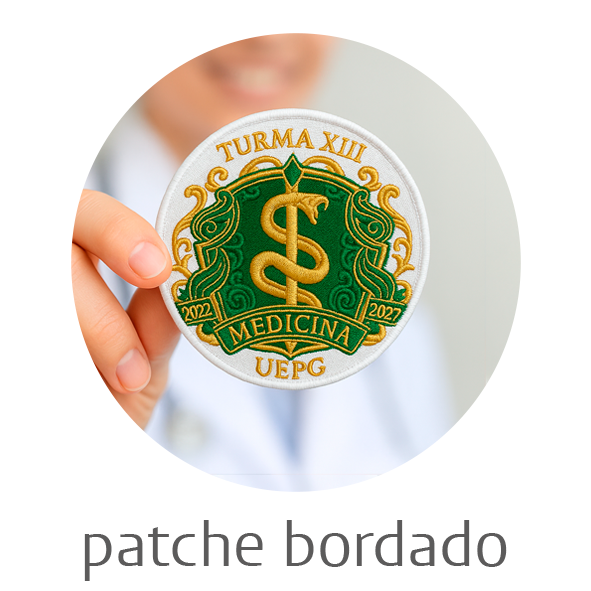 Kit Patch Nome + Emblema