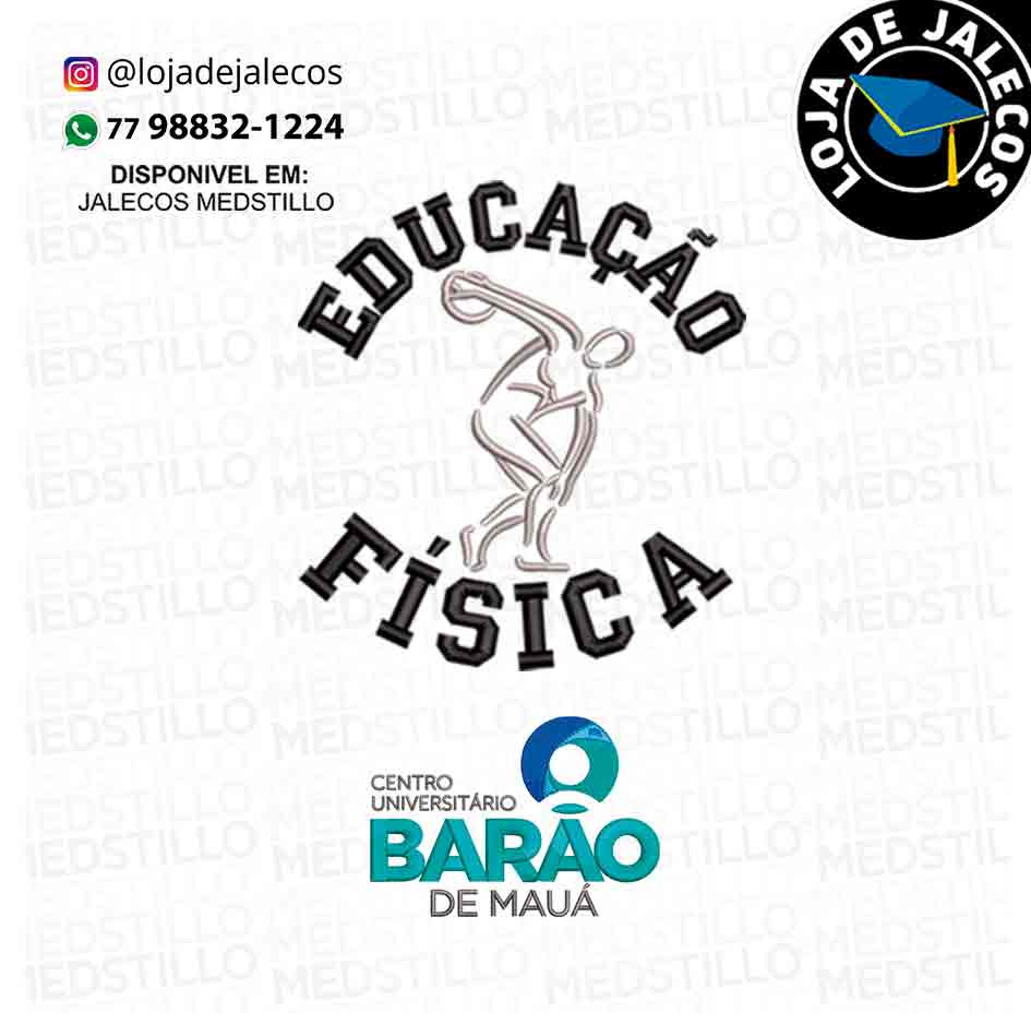 JMKP155 - JALECO BARÃO DE MAUÁ-SP-01 / EDUCAÇÃO FÍSICA-02