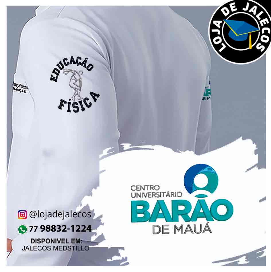 JMKP155 - JALECO BARÃO DE MAUÁ-SP-01 / EDUCAÇÃO FÍSICA-02