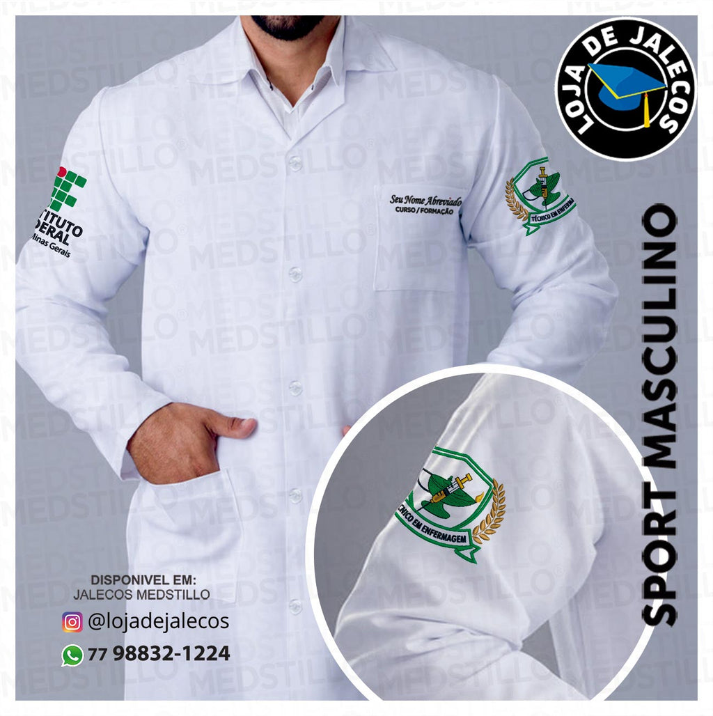 JMKP158 - JALECO IFSUL-MG-01 / TEC. ENFERMAGEM-10
